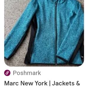 Marc New York Women's Teal and Black Ski Jacket